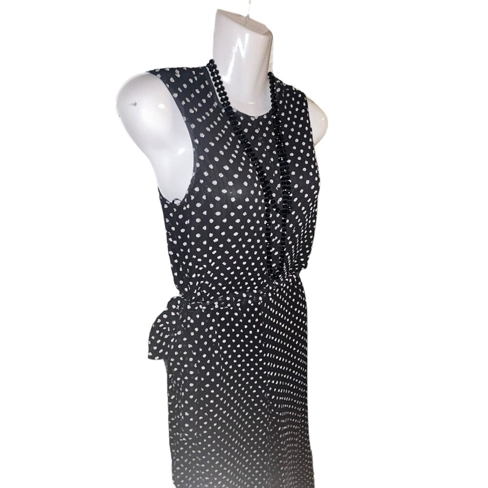 IVONNE black & white Polka dot jumpsuit- nice! Size small/CH - Picture 6 of 14